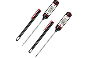 Probe Thermometer for Cooking, 2Pcs Food Thermometer, WT-1 Digital Probe for Cooking, Instant Read for Kitchen, Grill, Water,