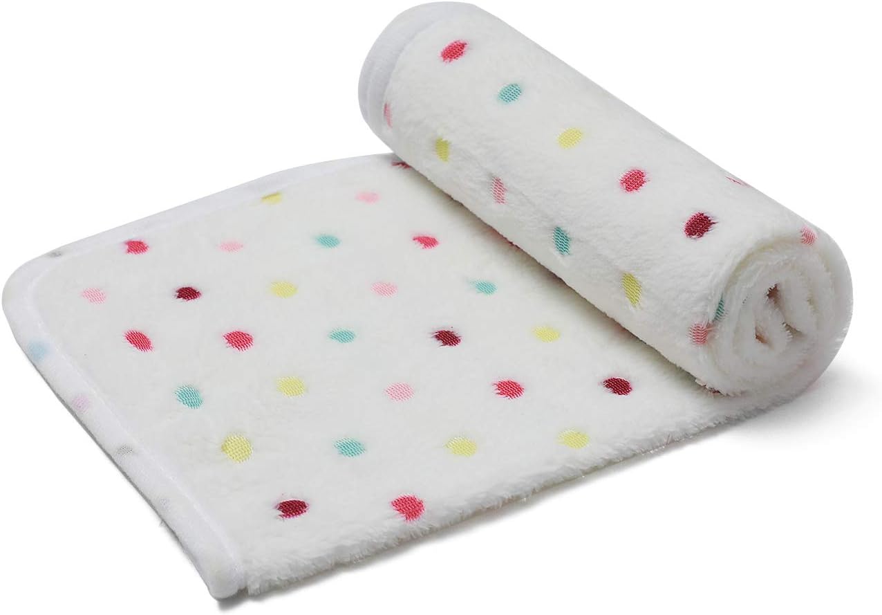 1 Pack 3 Blankets Super Soft Fluffy Cute Bone Pattern Pet Blanket Flannel Throw for Dog Puppy Cat Beige Small: Kitchen & Dining