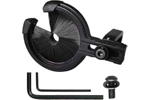 THREE ARCHERS Archery Arrow Rest Brush Capture Arrow Rest for Compound & Recurve Bow Hunting Whisker Arrows Stand Targeting & Hunting Accessories