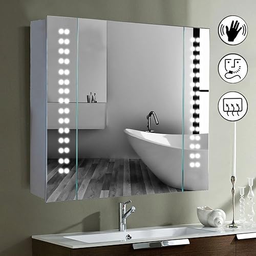 My-furniture Opticon Illuminated LED Bathroom Mirror ...