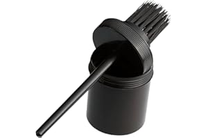 Songholee Horse Hoof Oil Applicator – Durable Bottle Brush Set, Non-Spill Grooming Container | Perfect for Stable Maintenance