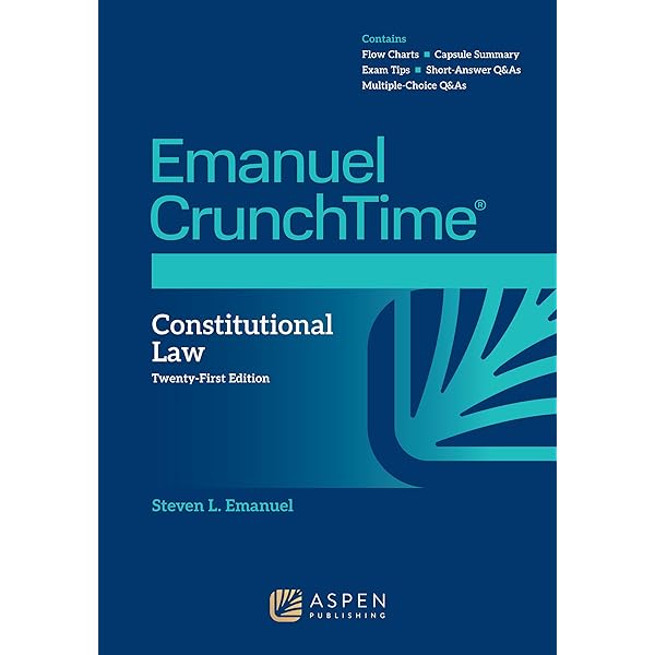 洋書 CrunchTime Criminal Procedure Amazon.com: CrunchTime for Contstitutional Law (Emanuel CrunchTime
