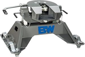 B&W Trailer Hitches 25K Companion OEM Fifth Wheel Hitch - Compatible with 2020-2025 Chevrolet/GM OEM Puck System - RVK3715