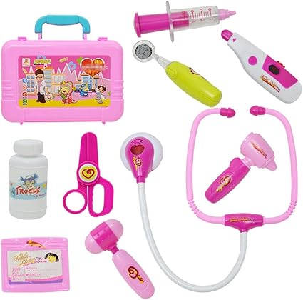 Toy Arzt Kit Pretend Play Medical Dr Spielzeug Alter 3 Jahre Fur Kleinkinder Jungen Und Madchen Die Fordert Die Fahigkeiten Denken Amazon De Kuche Haushalt