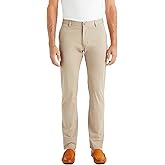 Rhone Commuter Men's Pants, Classic-Fit Mens Dress Pants, All-Day Comfort, Stretch Fabric, Work Pants for Men, Relaxed-Straight Leg Mens Casual Pants, Wrinkle Resistant Khaki W28-33L