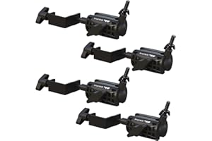 ORIPIK T-Post Trail Camera Mount - 360 Degrees Adjustable Game Camera Holder, Hunting, Easy Installation & Compact Sturdy 4 Packs