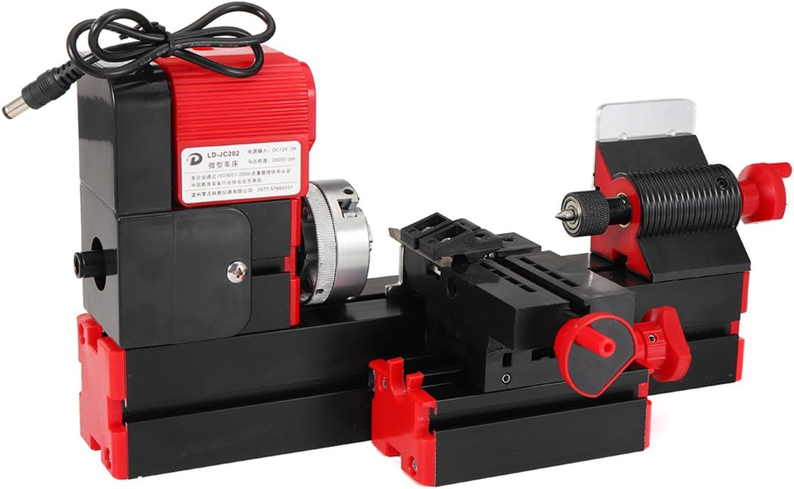 DC12V 3A 36W Mini Lathe Milling Machine Bench Drill DIY Woodworking