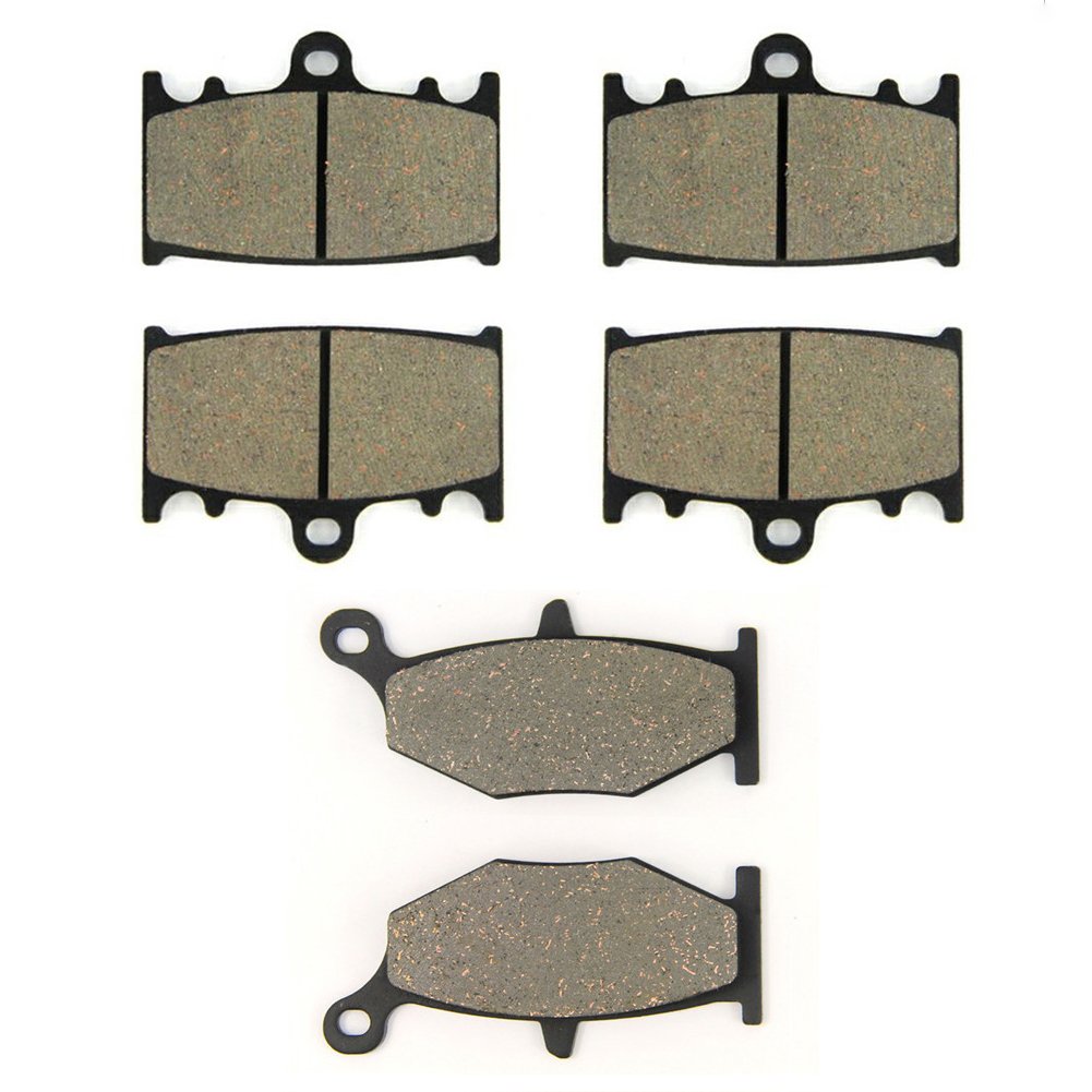 SOMMET Motorcycle front and rear brake pads for Suzuki GSR 600 2006-2010 / GSXR 400 2006-2008