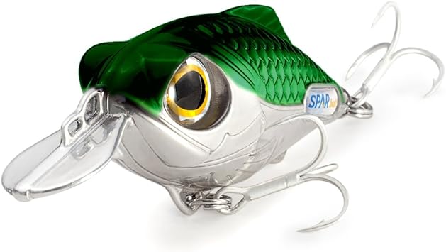 Amazon 軽量合金素材 中空構造 感度抜群 フルメタル クランクベイト Rock Crank ロッククランク ルアー バス 釣り ブラックバス シルバー ブラックグリーン Gt Bio ジーティーバイオ ルアー