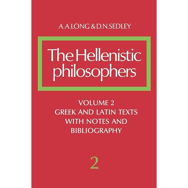 The Hellenistic Philosophers, Volume 1 : Long, A. A.: Amazon.ca: Books