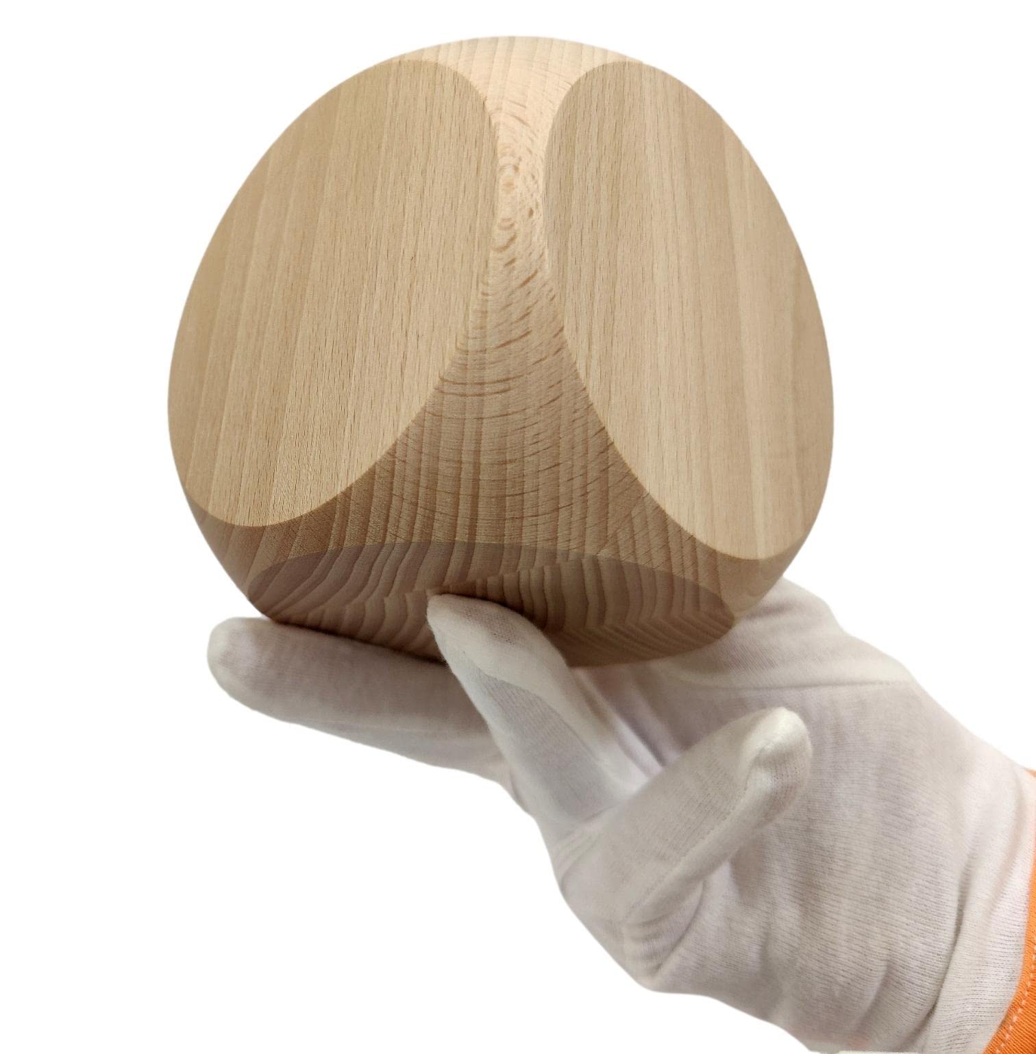 Wooden Decorative Cube dice raw Wood Large Cube Wooden Plain Dice Blank Plain Unpainted Wood Six Sided 100 mm