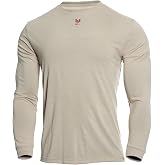 DRIFIRE FR Shirt, CAT 1 Breathable Long Sleeve Base Layer | Ultra Lightweight FR Shirt, Moisture Wicking, Odor Control, Inherent Flame Resistance for Demanding Workdays