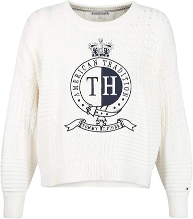 tommy jeans crest jumper