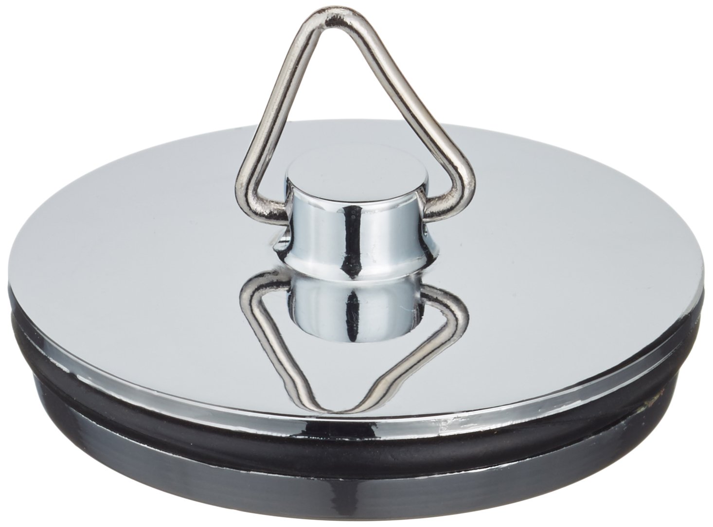 Merriway BH03910 38mm 1/1/2 inch Chrome Plated Metal Basin Sink Plug Stopper , Pack of 1
