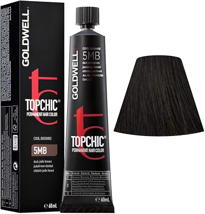 Goldwell Topchic Permanent Hair Colour 5Mb Dark Jade Brown 60 ml 4021609000730