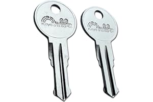 KEYSALACARTE Thule Replacement Keys Cut to Code N001-N200 Compatible with Thule Roof Racks & Carriers