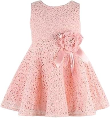 baby pink floral dress