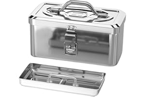 Stainless Steel Large Capacity Tool Box Industrial Heavy Duty Thickening Metal Box Home Hardware Storage Tool Box