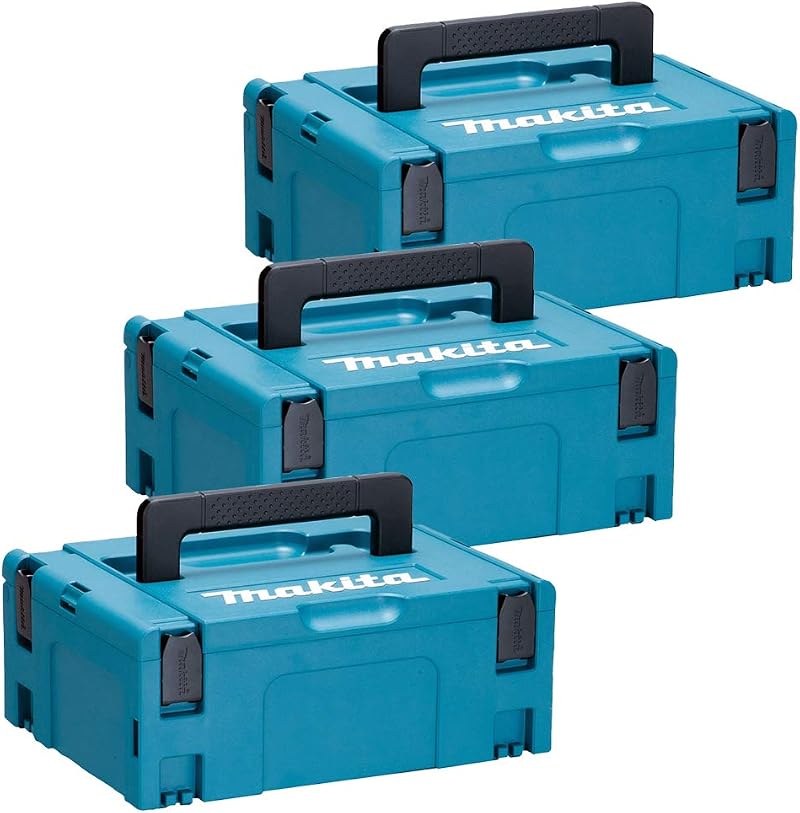 Makita 821550-0 MakPac Type 2 Stacking Connector Case 3 Pack 396x296x157mm