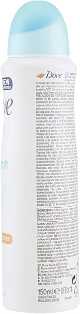 Dove Cotton Soft Anti-Perspirant Deodorant Spray 150ml 48 Hour Protection view 7