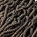 2 Packs Passion Spring Twists Synthetic Crochet Hair Extensions 12 inch 24 strands/pack Ombre Crochet Twist Braids Fiber Fluffy Curly Twist Braiding Hair Bulk (T1B/27#)