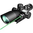 CVLIFE 2.5-10x40e Red & Green Illuminated Scope with 20mm Mount