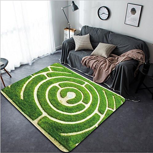 Amazon De Vanfan Design Home Dekorative 118597075 Chartres Eure Et Loir Mitte Frankreich Zirkular Labyrinth In A Garden Modernes Rutschfesten Fussmatten Teppich Fur Wohnzimmer Esszimmer Schlafzimmer Flur Buro Einfach Zu Reinigen Polypropylen