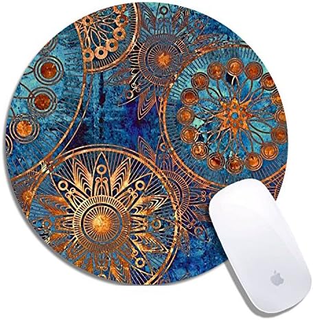 Ultra-thin Mandala Mouse Pad - Modern Colorful Speed Mouse Pad Gaming Mice Pad with Non-slip Rubber Base Mouse Mat(Mandala)