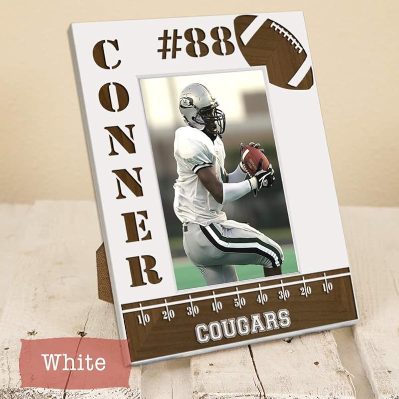 Personalized Football Player Picture Frame Sports Frame
