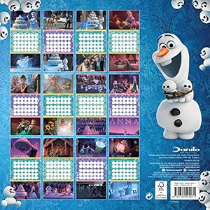 The Official Disney Frozen Fever 2016 Square Calendar
