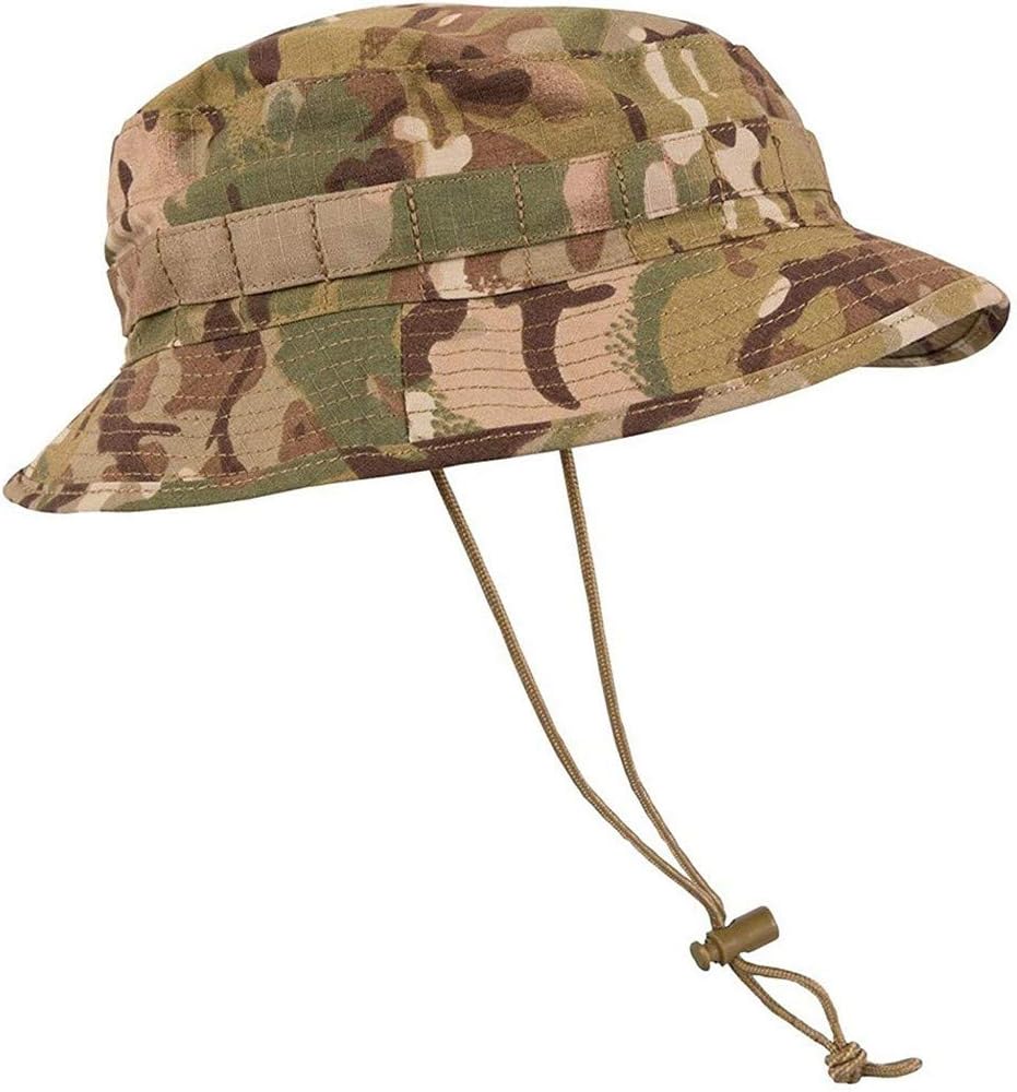 Kombat British Special Forces Short Brim Bush Hat - MTP Camo