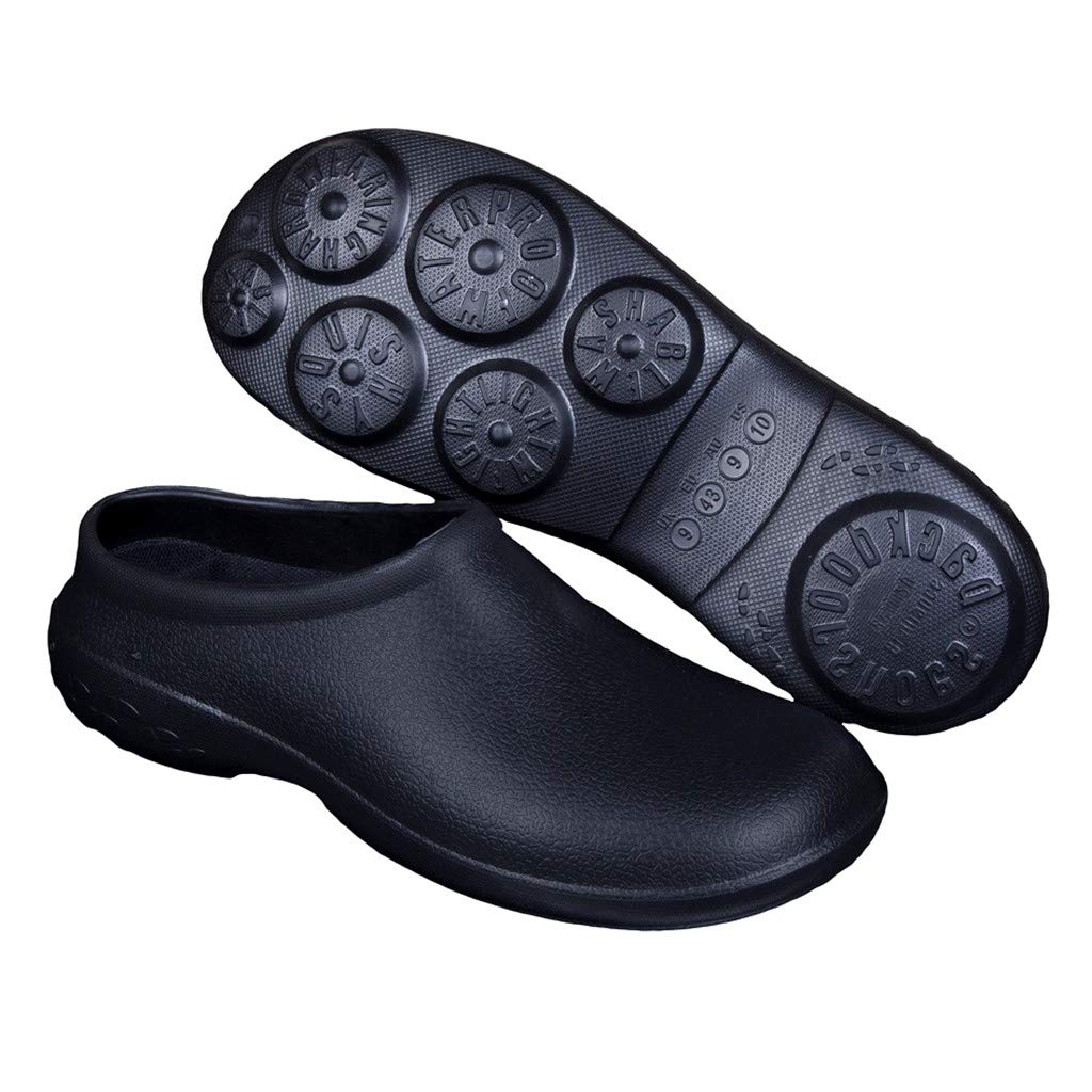 Backdoorshoes® Mens Comfortable Slip On Garden Clogs Shoes