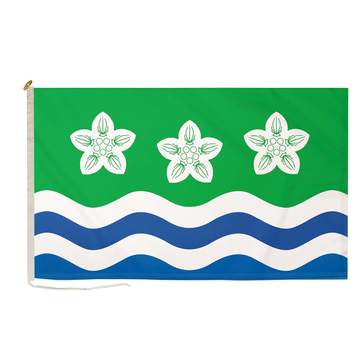 DuraFlag Cumberland 5ft x 3ft with Rope and Toggled - Premium Quality 5x3 County Flags — image 1