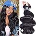 Amella Hair Brazilian Virgin Hair Body Wave 3 Bundles 285g 12