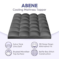ABENE Mattress Topper for Back Pain Relief, Extra