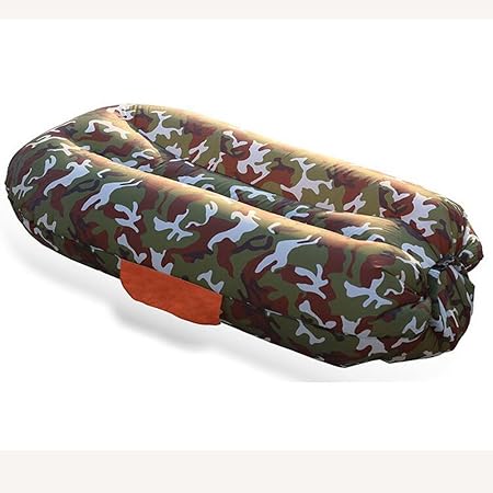 L&ZR Aufblasbare Lounger Bag Air Sofa Lounge Hängematte Und Pool Float, Ideal Für Wandern Camping Beach Hangout Musik Festiva
