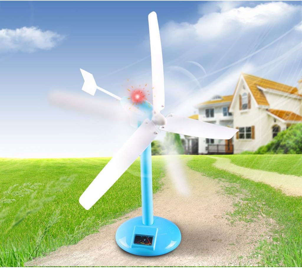 Amazon Diy風車 知育玩具 風力発電 発電タービン模型 物理実験 教育玩具 電気 電力 おもちゃ