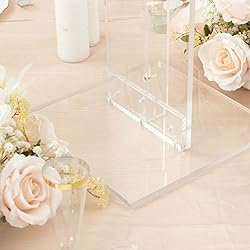 Efavormart 24" Heavy Duty Acrylic Wedding Display