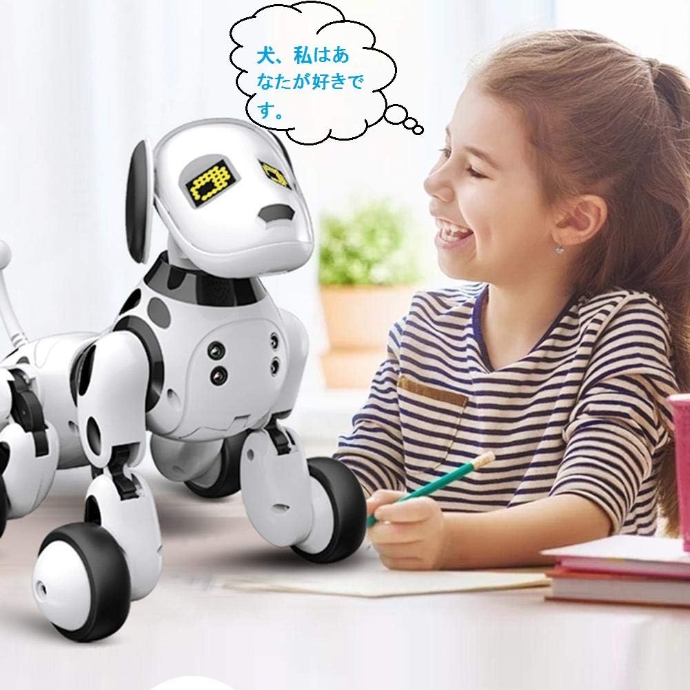 Amazon Aukfa ロボット犬のおもちゃ 子供のおもちゃ 電子ペット 子供ロボット 親子のおもちゃ 犬 動く おもちゃ 男の子 女の子 誕生日プレゼント スマートドッグトーキング おもちゃ ホワイト 電動ロボット おもちゃ Amazon Aukfa ロボット犬のおもちゃ 子供のおもちゃ 電子ペット 子供ロボット 親子のおもちゃ 犬 動く おもちゃ 男の子 女の子 誕生日プレゼント スマートドッグトーキング おもちゃ ホワイト 電動ロボット おもちゃ