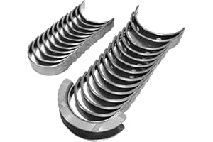 Lskioer STD Main & Rod Bearing Set Fits for BMW 128i 335i 740Li X3 X5 N51 N52 N53 N54 N55 Engine, Replaces 11217627031, 11217627037,11217581009