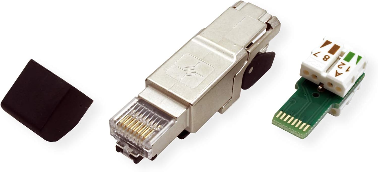 Telegärtner RJ45 connector Cat. 6A, straight, black, 1 Stecker - Image 4