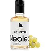 Neolea White Greek Balsamic Vinegar from Greece - American Oak w/Aged Vanilla & Honey Notes - Adds a Tangy & Acidic Flavor To