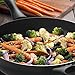 Vremi 12 Inch Nonstick Saute Pan Covered with Tempered Glass Lid - Big 5 Quart Capacity for Stir Fry Frying or as Saucepan - Non Stick Saute and Frying Pan - Deep Large and Ovenproof - Black