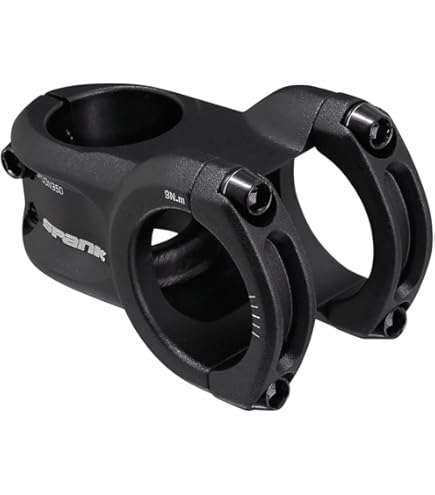 Spank Spoon 318 Stem Blue (Diameter 31.8mm, Length: 33/43mm