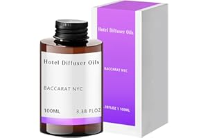 LEMPEFE Hotel Diffuser Oil No. 1023 Inspired by The Baccarat Hotel Scent - Fragrance Oil for Ultrasonic and Waterless Diffusers and Crafting