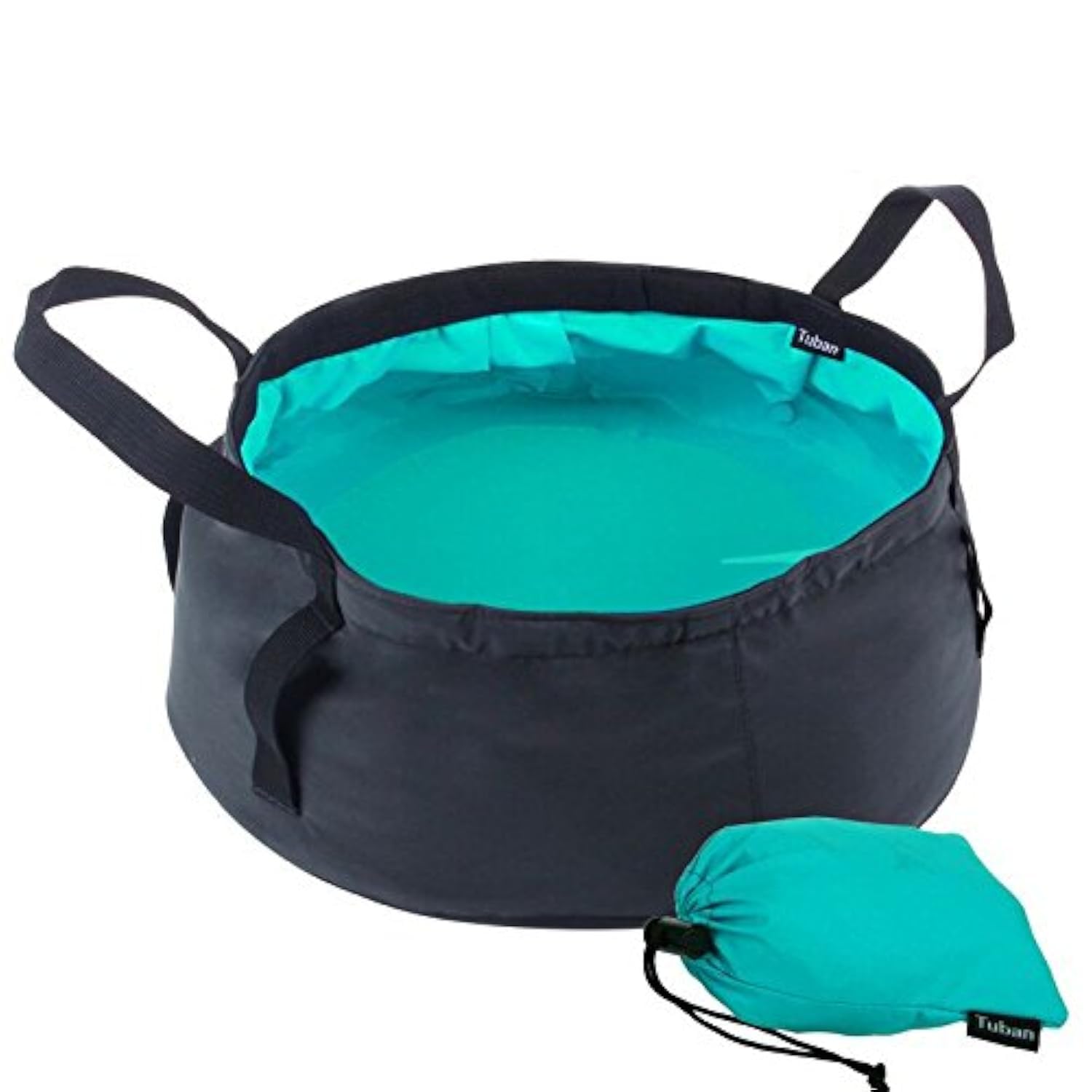 BJ-SHOP Folding Basin,Collapsible Basin Leak-proof Lightweight Portable Wash Basin with Carry Bag for Camping Travel Washing Fishing 8.5L