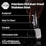 Gourmet Easy Garlic Press Stainless Steel Detachable Handle, No Peel view 2