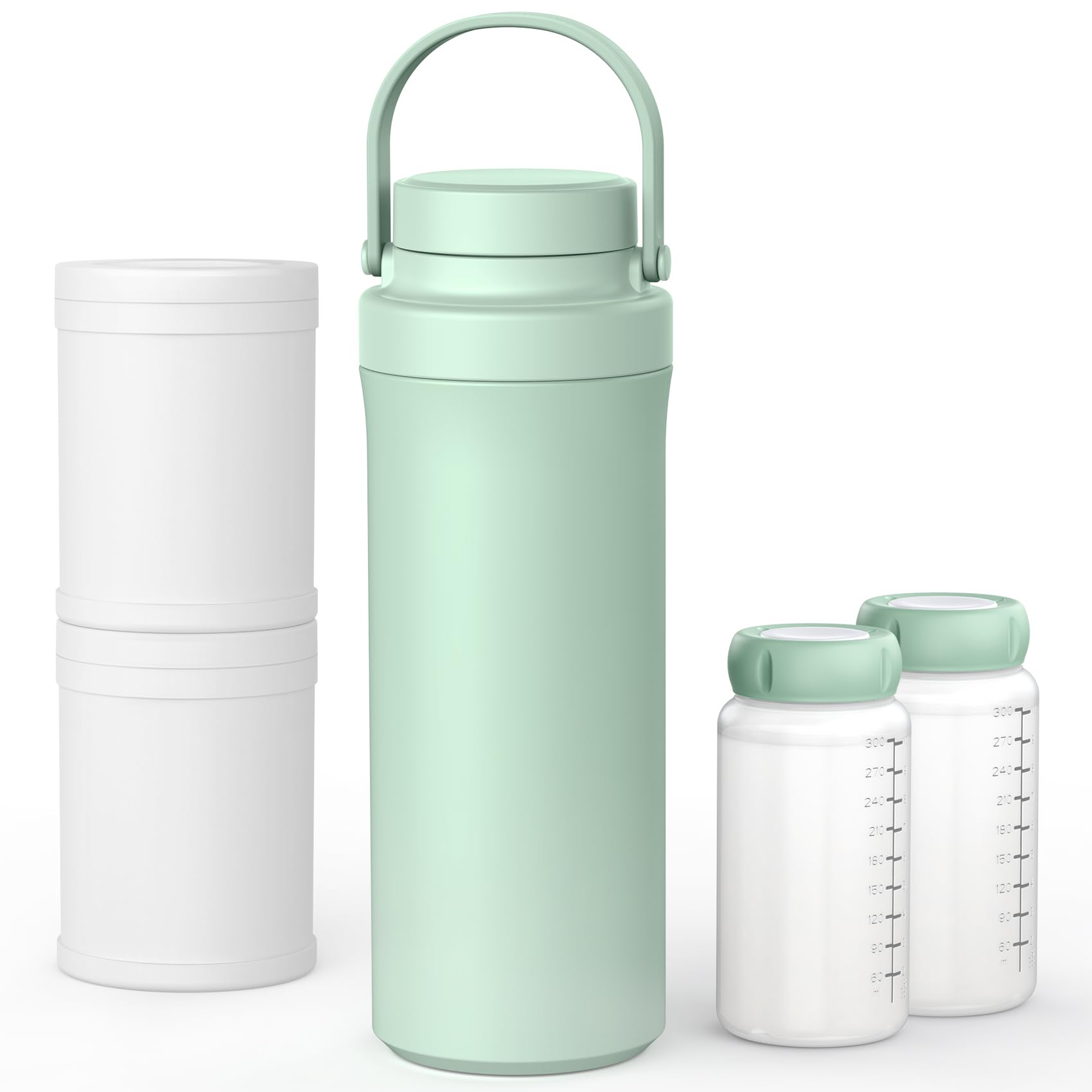 Photo 1 of Xaproo 22oz Breast Milk Cooler Bottle, 360° Cooling Technology for 24 Hours, Larger Capacity Travel Breastmilk Chiller with 2pcs Baby Bottles, Portable Milk Cooler for Breastmilk, BPA-Free