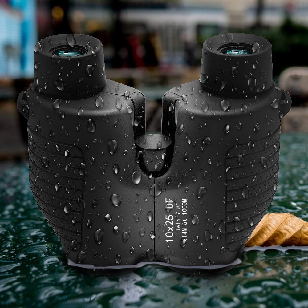 Veroyi 10×25オートフォーカスフリーフォーカシング双眼鏡高精細ナイトビジョンポータブルポケット