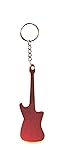 Pink Guitar Keyring/Bottle Opener